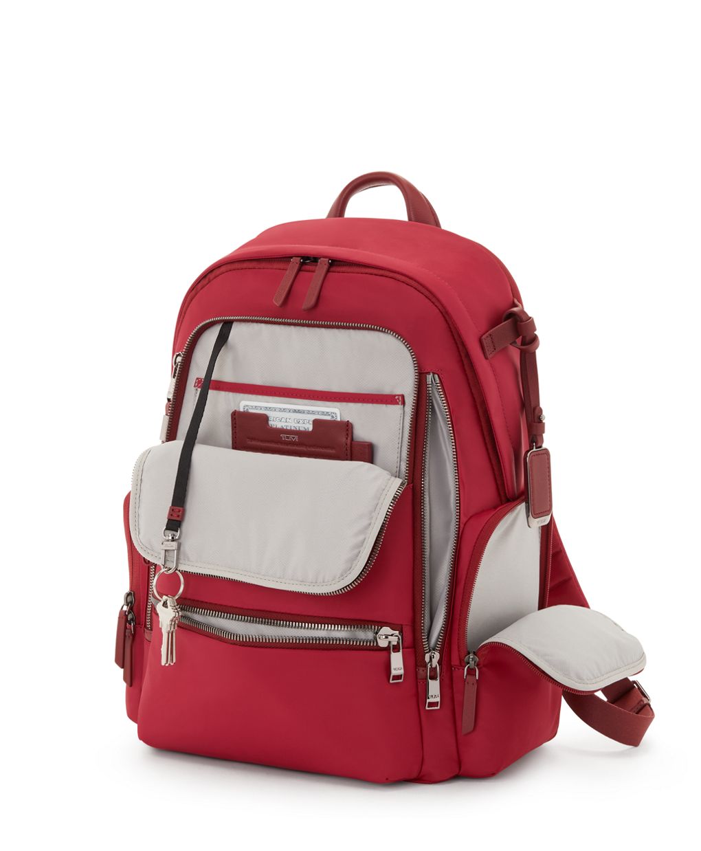 Tumi Women's Travel Backpack Backpack Desert Red