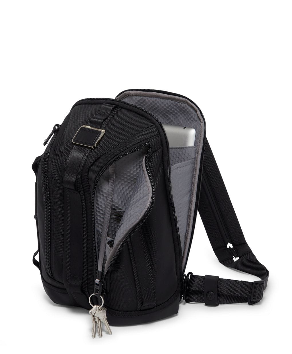 Tumi bertona travel backpack knight sling backpack black