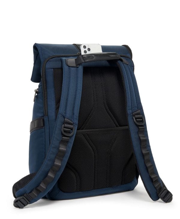 tumi backpack blue