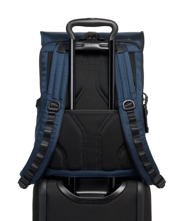 tumi backpack blue
