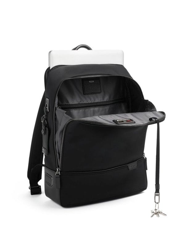 tumi compact laptop backpack