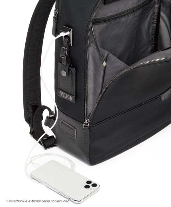 tumi compact laptop backpack