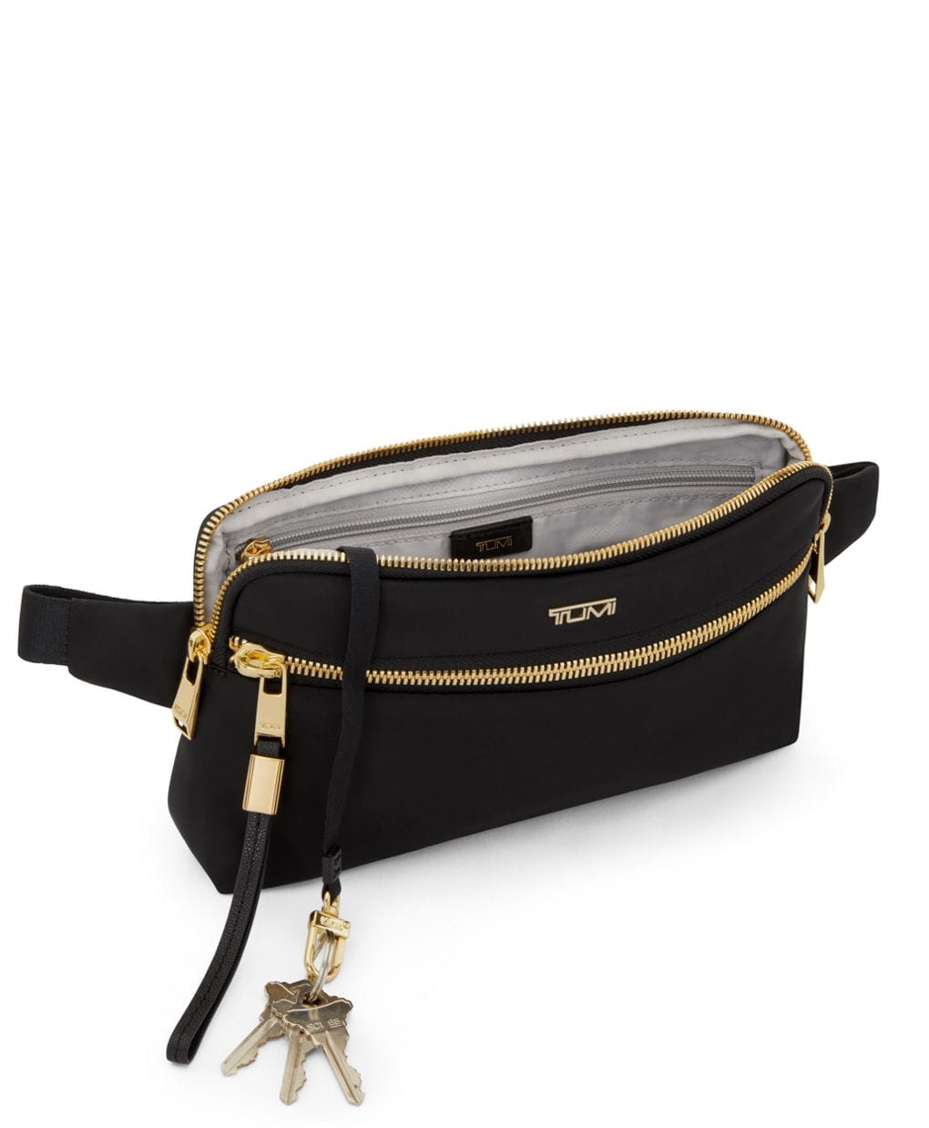 Tumi Voyageur Anna Sling Manele Hip Bag Black/Gold